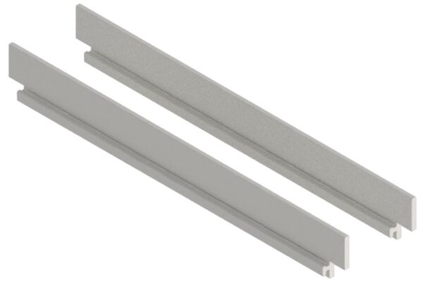 Produktbild UBK 200 122  -  Sichtkantenprofil für Winkel-Verbinder zu Unterflur-Bodenkanal UBK 200, 12mm Vertiefung
